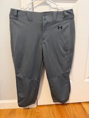 Under Armour Women's Gray Athletic Jogger Capris